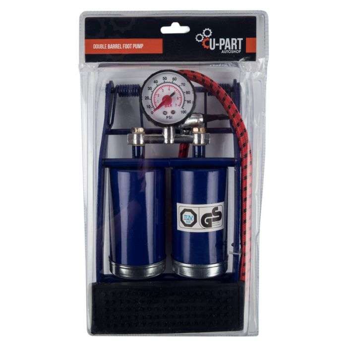 U-PART CAR FOOT PUMP CAR DBL