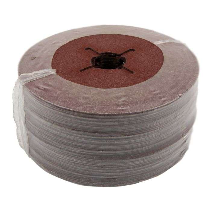 ROCKWORTH RESIN FIBRE DISC - 115MM P100 (50 PACK)