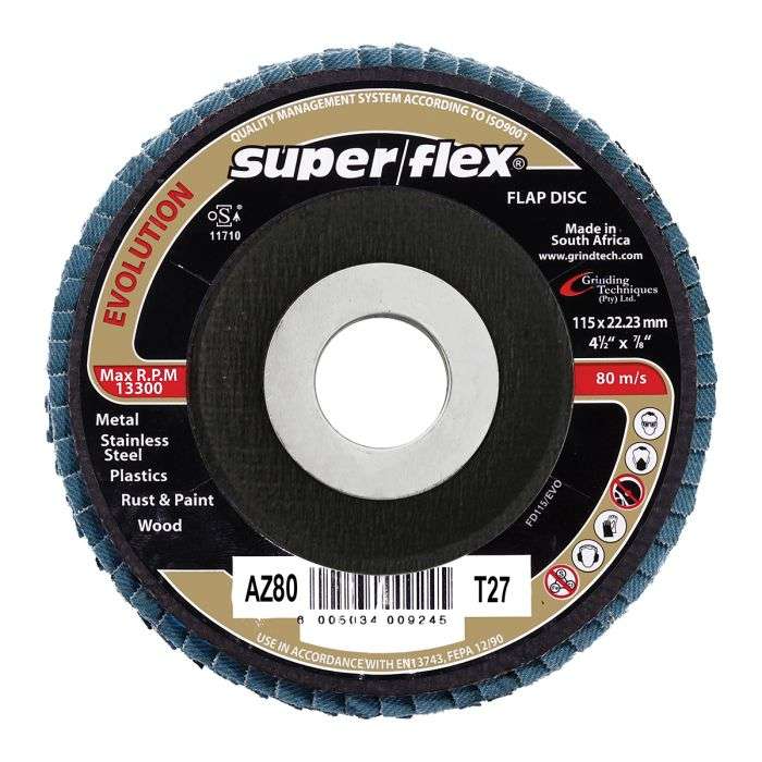 SUPERFLEX FLAP DISC EVOLUTION 115MM AZ80