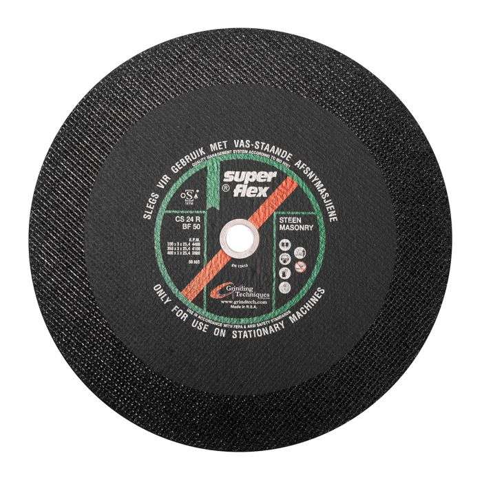 SUPERFLEX CUTTING DISC FLAT MASONRY 350X3MM