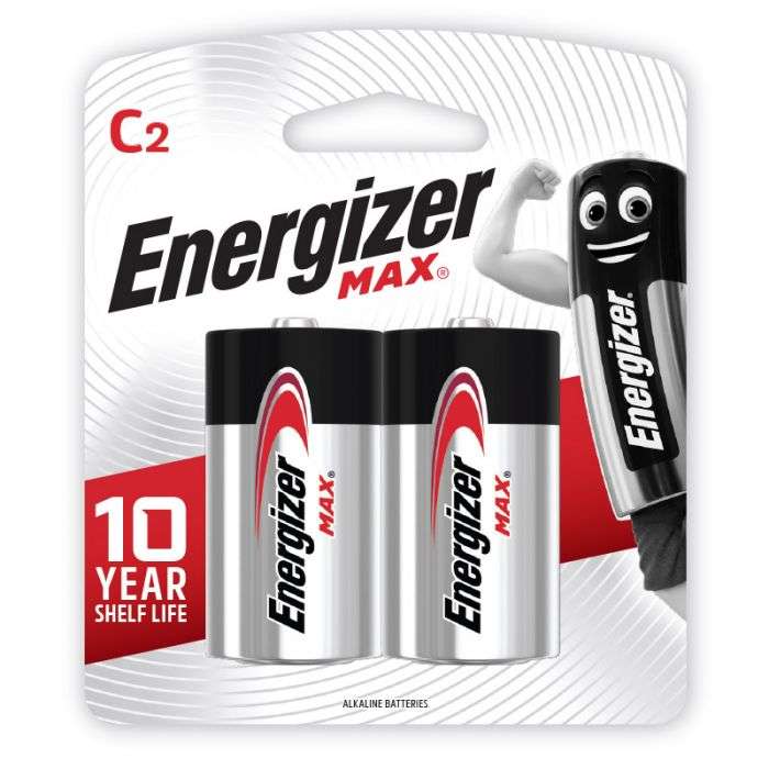 ENERGIZER MAX C - 2 PACK