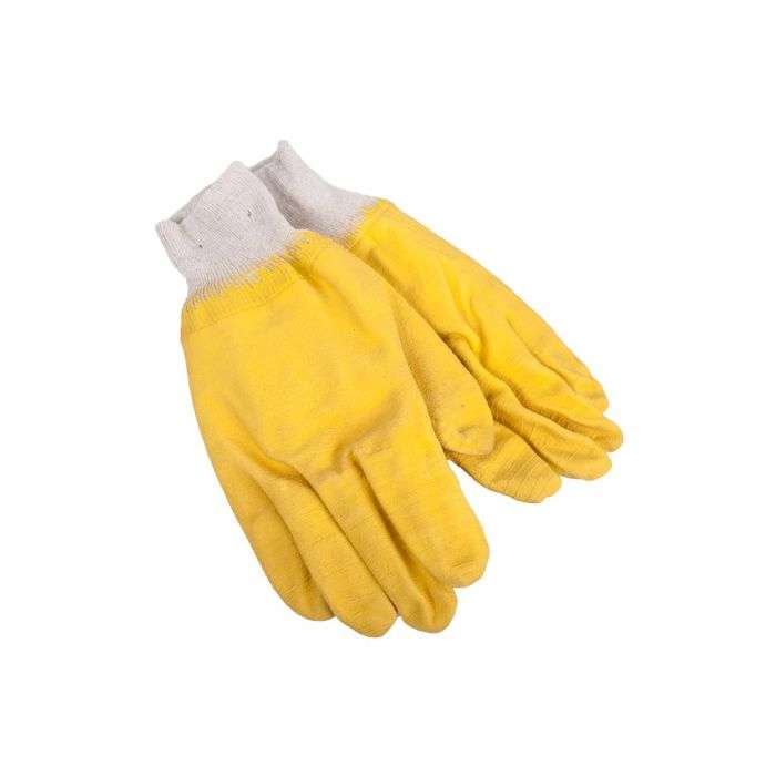 GLOVE RUBBERIZED KNITTED WRIST