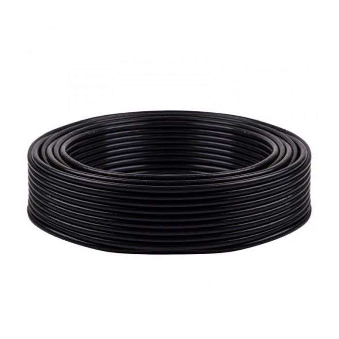 CABLE HOUSE WIRE BLACK 10M 2.5MM