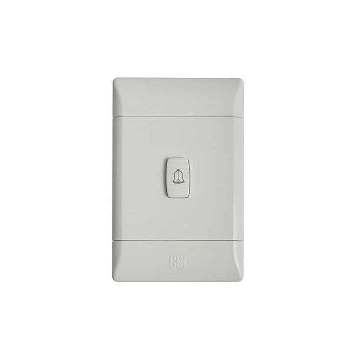 CBI BELL SWITCH 2X4 WHITE
