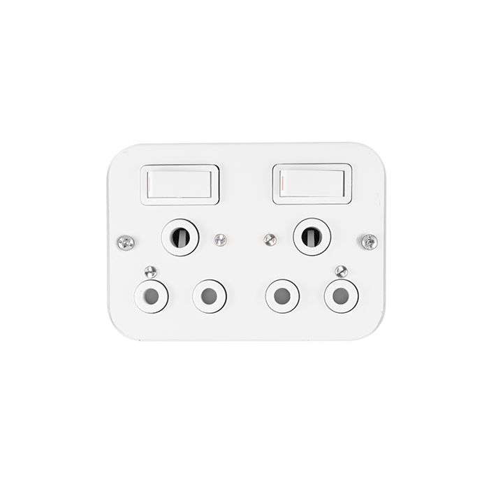 INDUSTRIAL SWITCH PLUG DUO 75X100MM