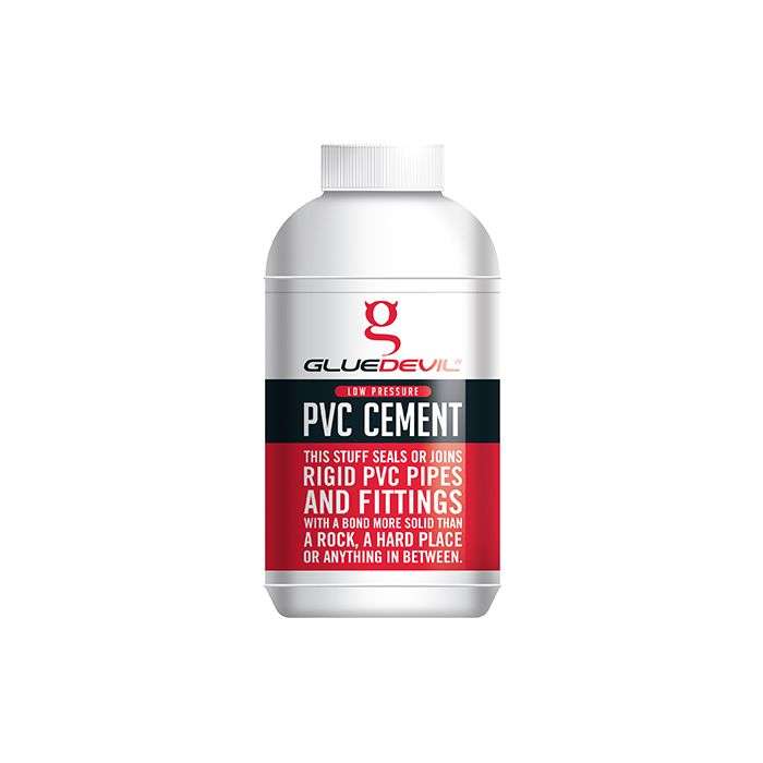 GLUE DEVIL PVC WELD LOW PRESSURE 200ML