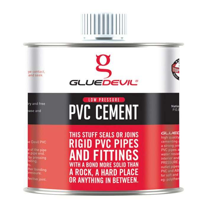 GLUE DEVIL PVC WELD LOW PRESSURE 50ML