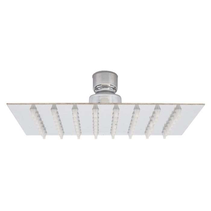 SHOWER ROSE SQUARE 150MM STAINLESS STEEL