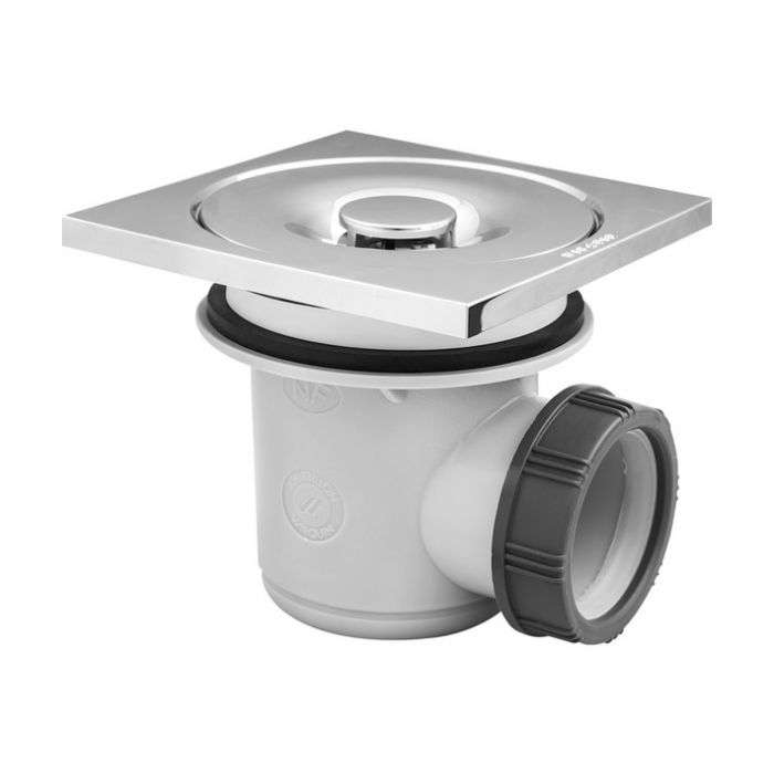 WIRQUIN SHOWER TRAP TOURBILLION SQUARE 60MM