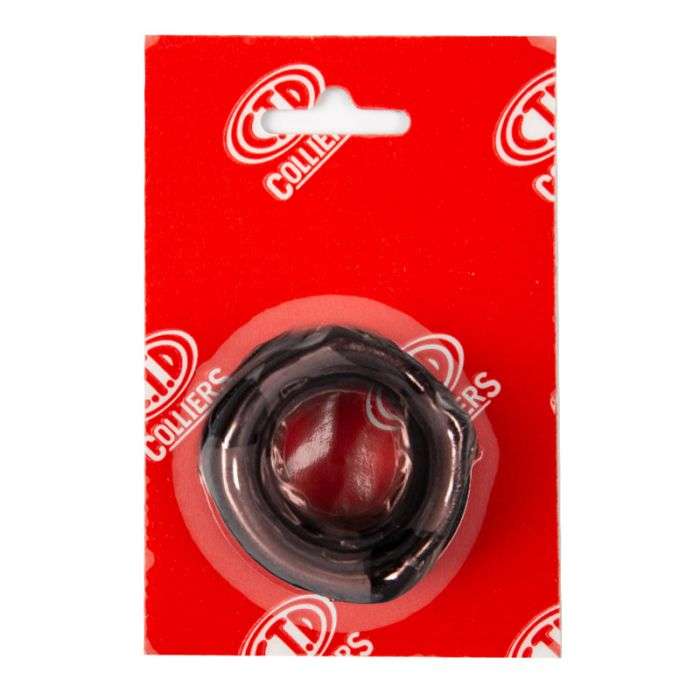 FLUSH PIPE CONNECTOR RUBBER CONE BLACK 1PK PREP