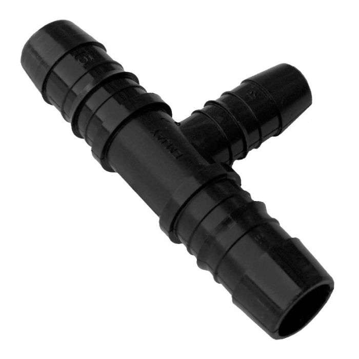EMJAY TEE REDUCING 25X20MM BLACK