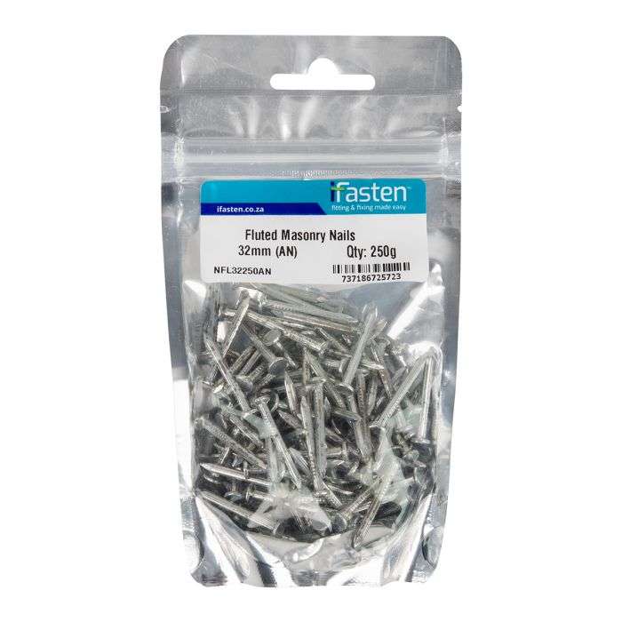 IFASTEN NAIL MASONRY FLUTED 32MM 250G PP