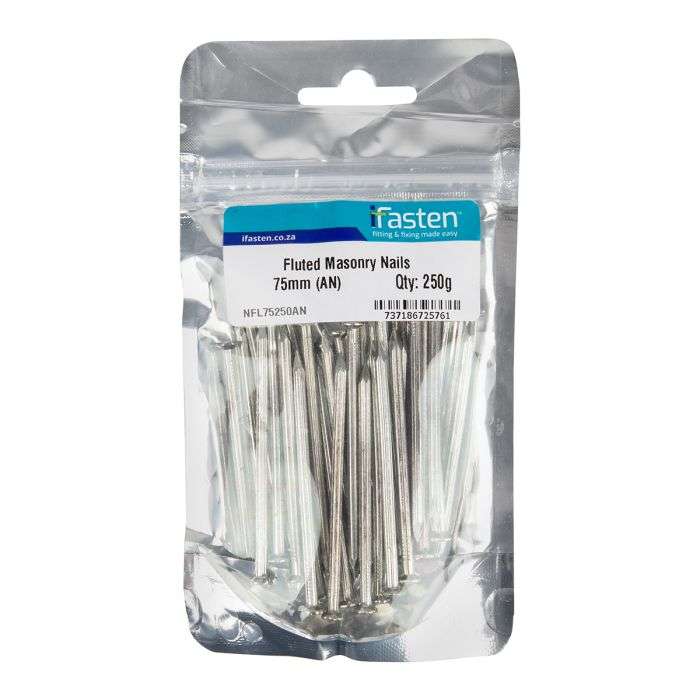 IFASTEN NAIL MASONRY FLUTED 75MM 250G PP
