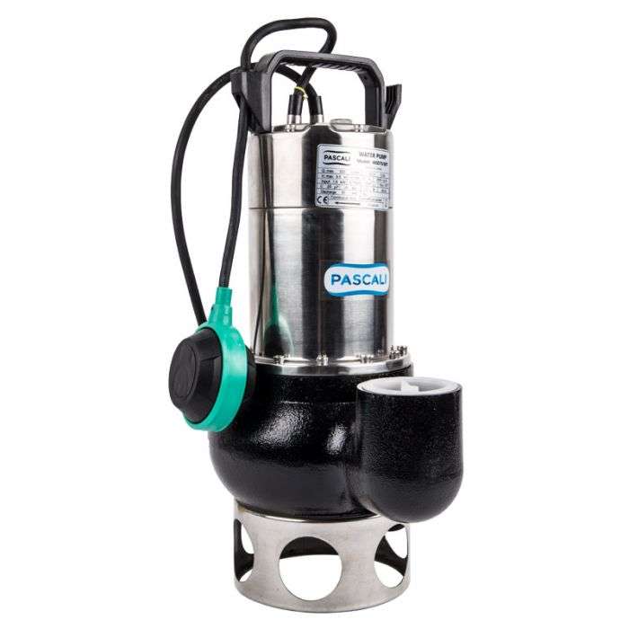 PASCALI PUMP SEWAGE SUBMERSIBLEERS 50MM 0.75KW 230V S/S