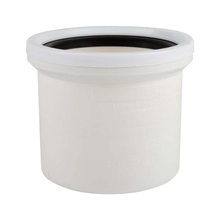 POLYPROP SOCKET SV SOLVENT/RING 110MM SATAS