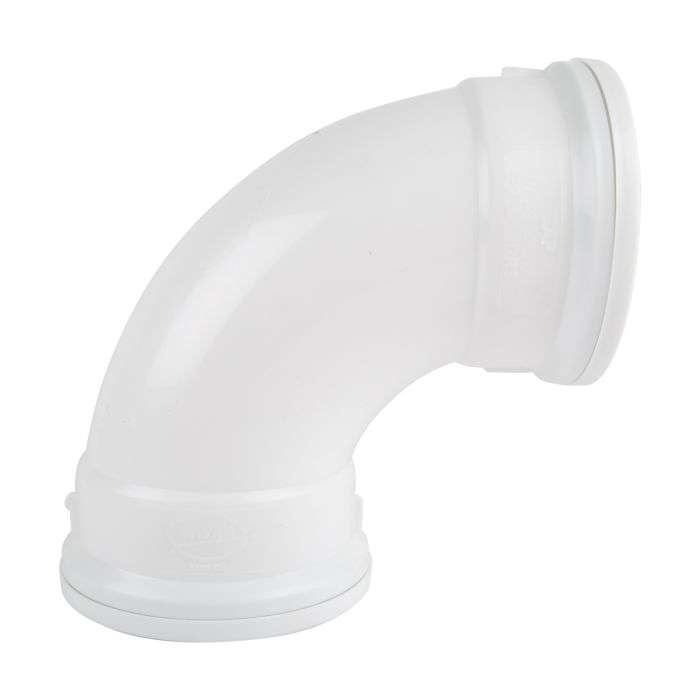 POLYPROP BEND 90DEG SV PL 110MM SATAS