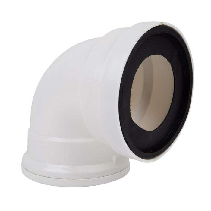 POLYPROP PAN CONNECTOR BEND SV PL 110MM SATAS