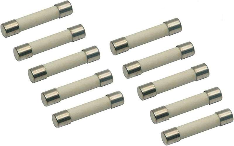 BULK PACK 5 X U-PART CERAMIC FUSE 20AMP X10