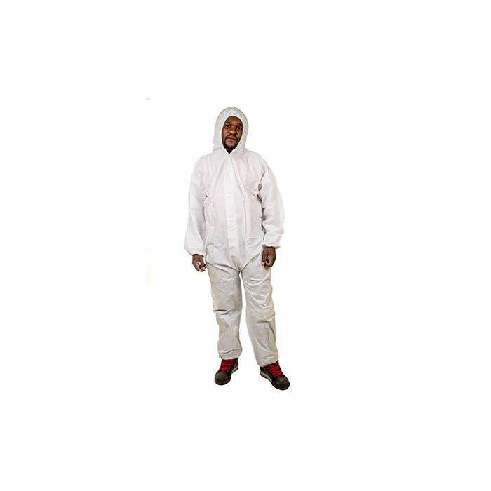 SKUDO OVERALLS DISPOSABLE NON WOVEN 50GSM L