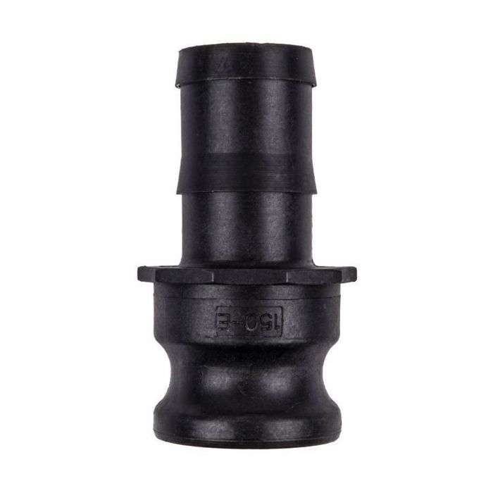 CAMLOCK PP TYPE E MALE ADAPTOR X HOSE TAIL 80MM