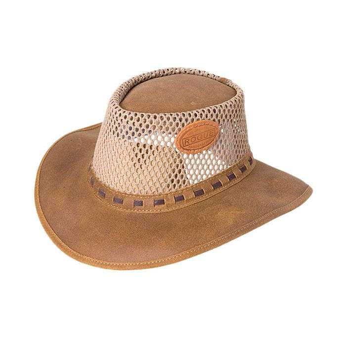 ROGUE HAT BREEZY PAMPALONA SUEDE KHAKI L