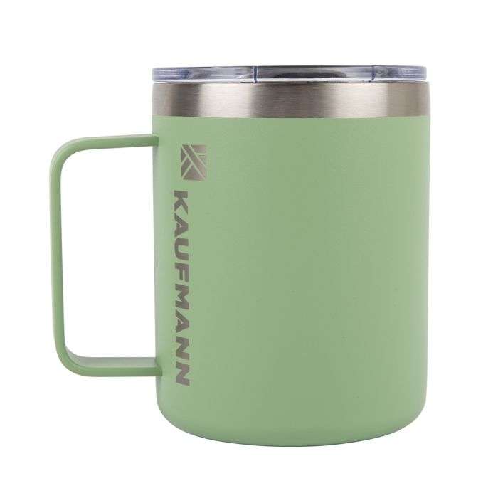 BULK PACK 4 X KAUFMANN THERMO MUG GREEN 340ML
