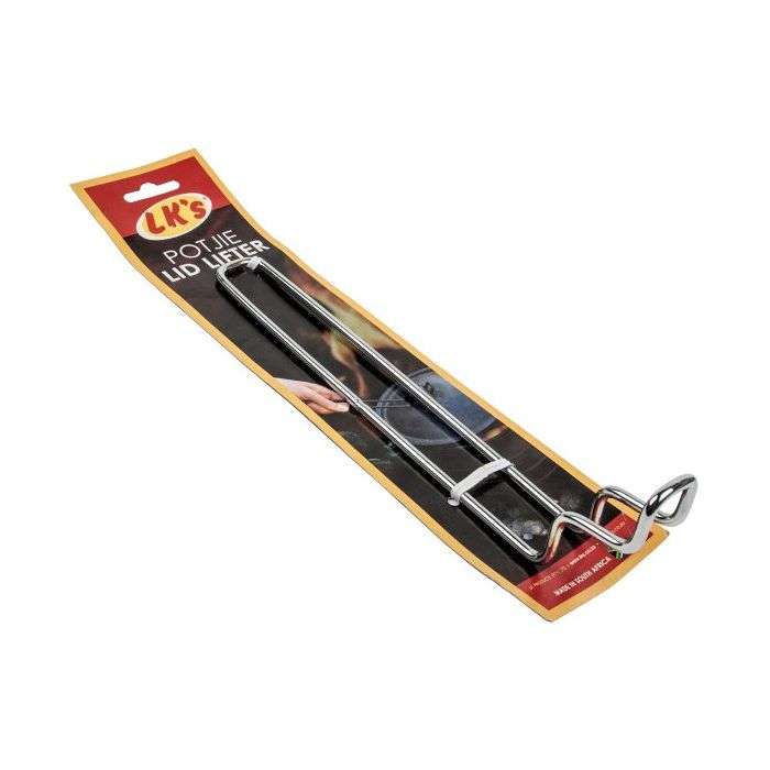 LK POTJIE POT LID LIFTER M/S 240MM