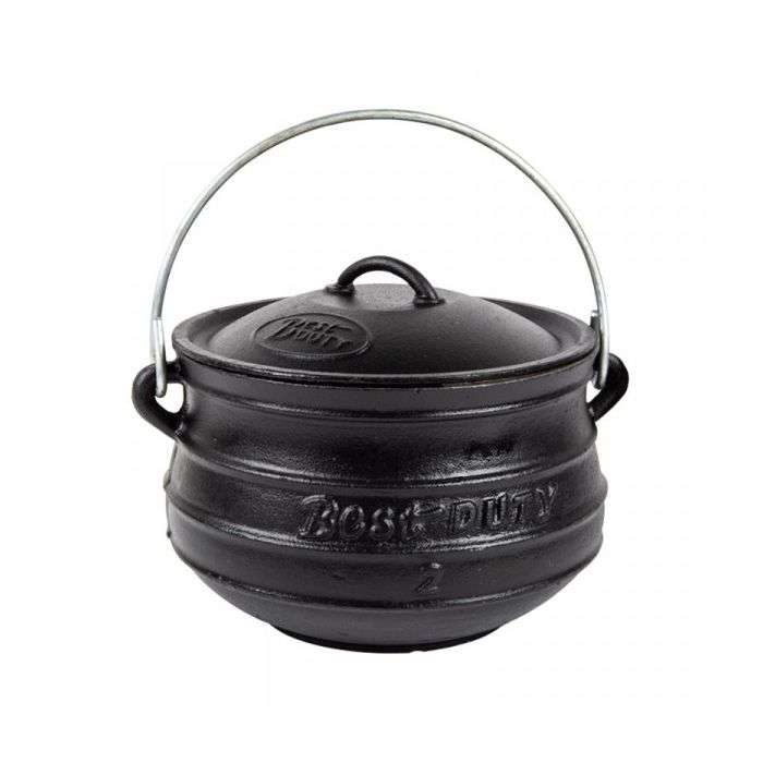 BESTDUTY POT FLAT OIL CURED C/I NO.2 6.0L 6.0KG