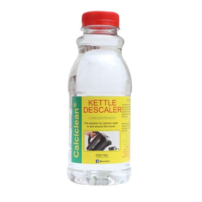 BULK PACK 24 X CALCICLEAN DESCALER KETTLE CONCENTRATED 500ML