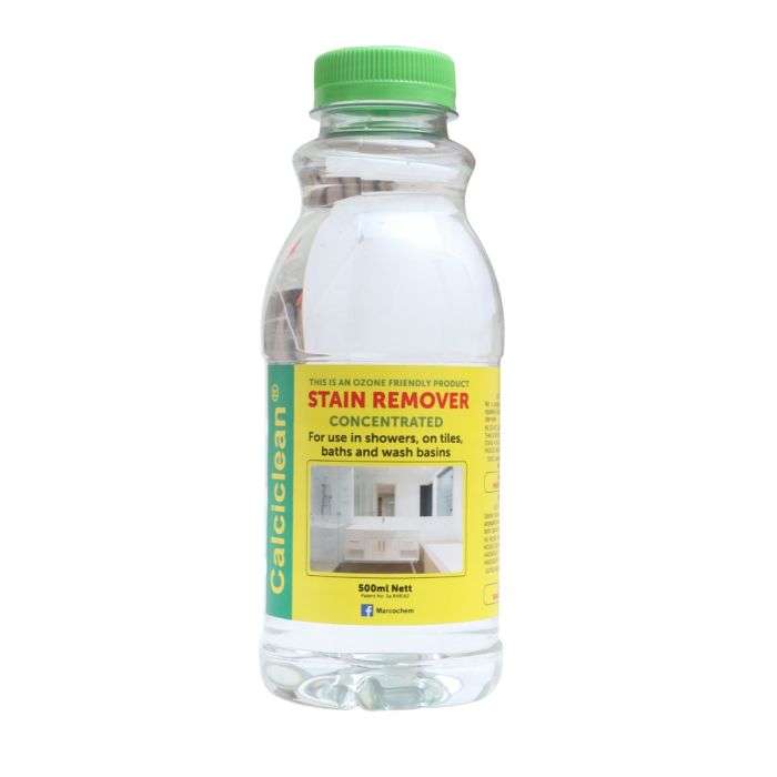 BULK PACK 24 X CALCICLEAN STAIN REMOVER 500ML