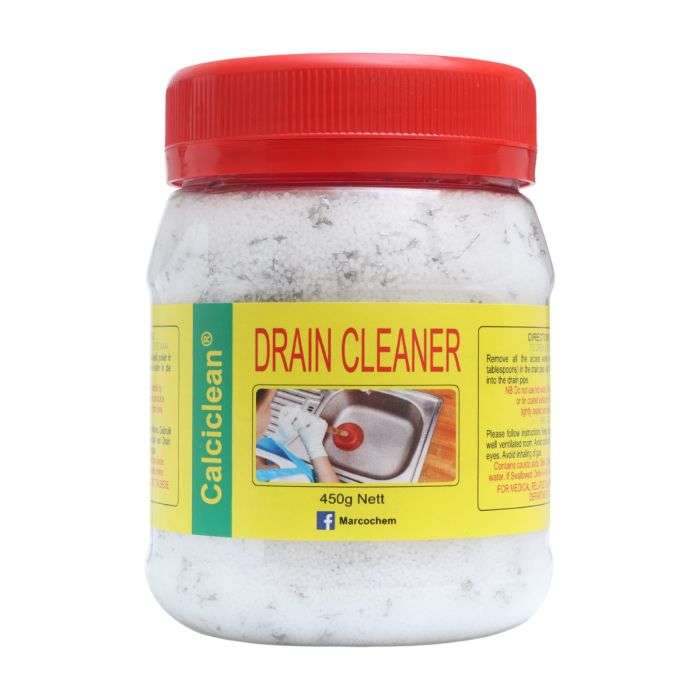 BULK PACK 24 X CALCICLEAN DRAIN CLEANER 450G