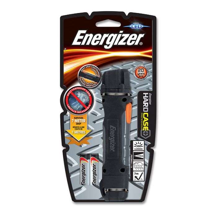 BULK PACK 4 X ENERGIZER HARD CASE PROFESSIONAL 2AA HANDHELD