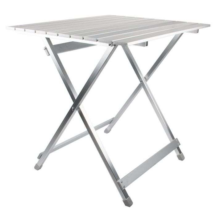 BULK PACK 4 X TABLE ALUMINIUM FOLDUP 700X640X700