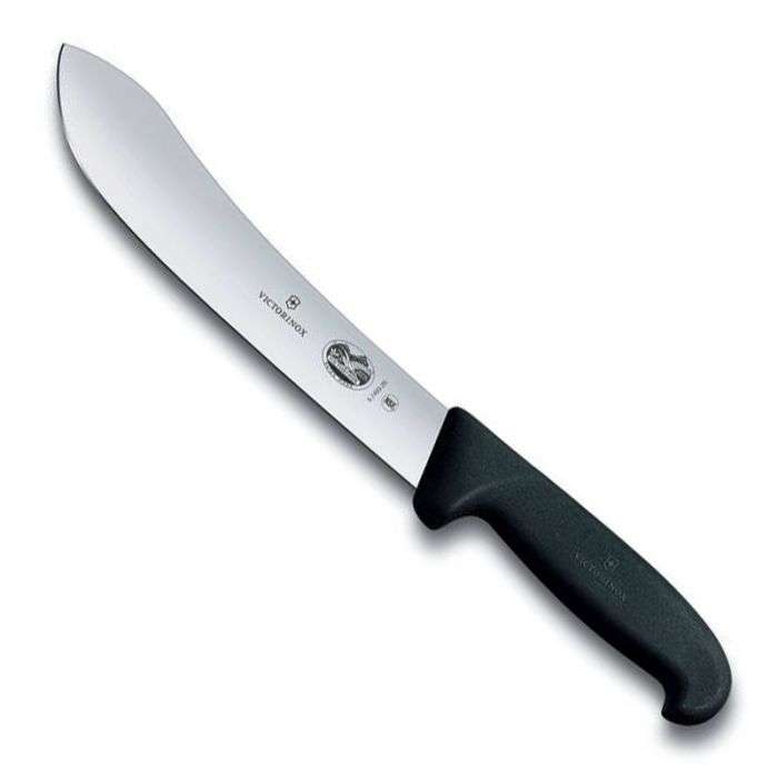 VICTORINOX FIBROX BUTCHERS KNIFE 20CM BLACK