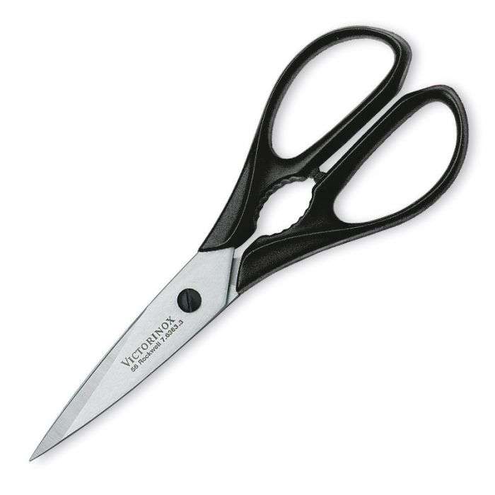 VICTORINOX MULTIPURPOSE KITCHEN SHEARS BLACK