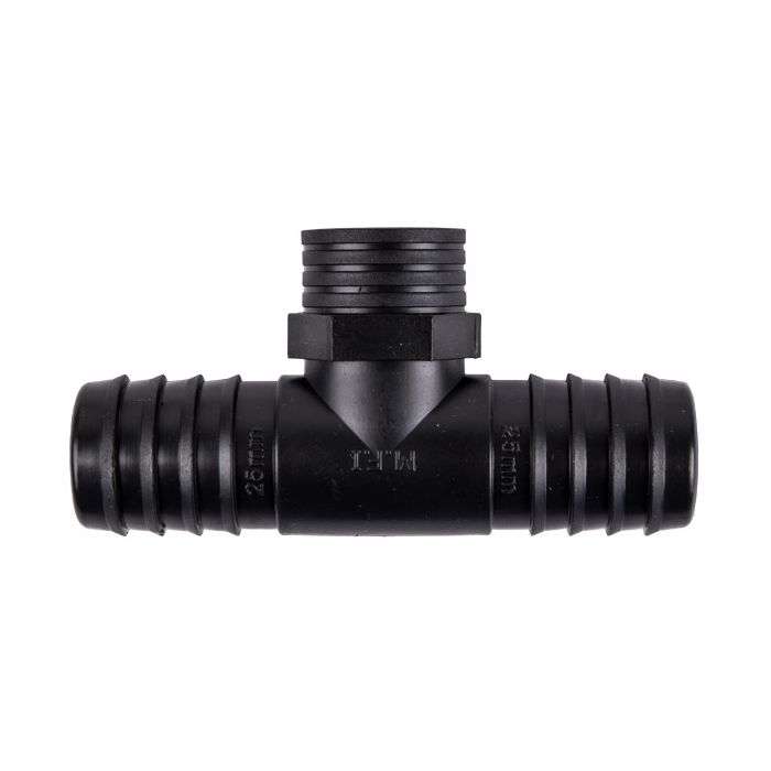 VETPLAST INSERT MALE TEE 50MM X 1 1/2 IN.