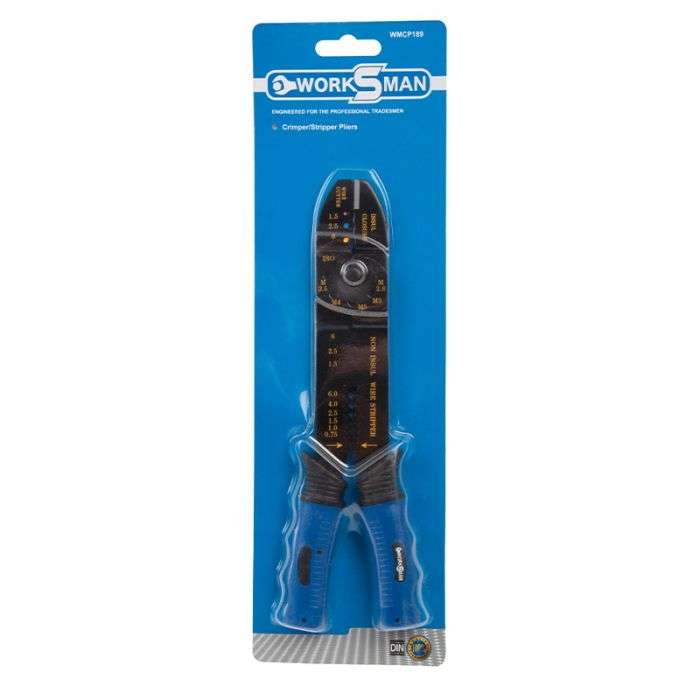 WORKSMAN CRIMPING & STRIPPING PLIERS