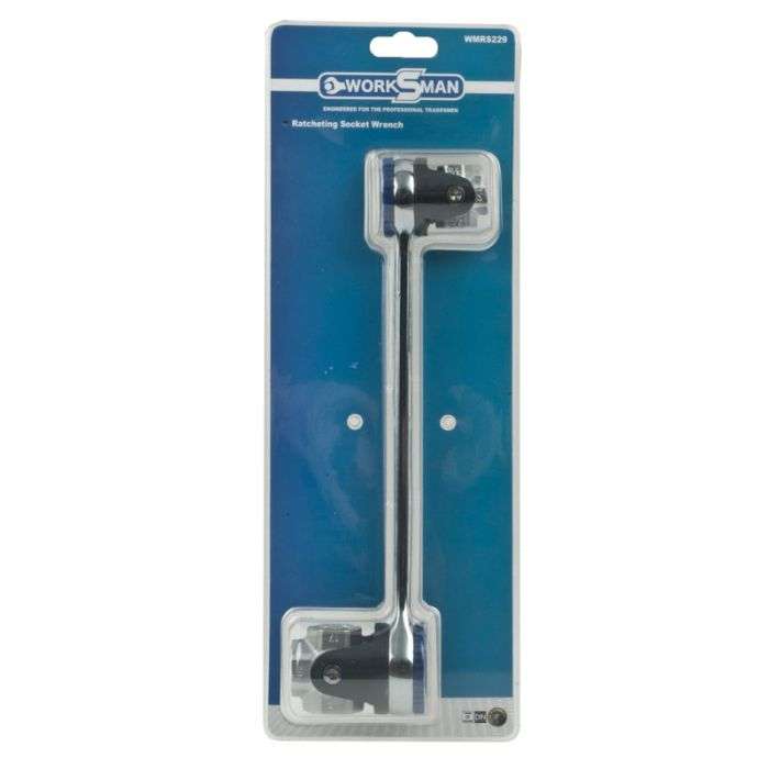 WORKSMAN 8 IN 1 RATCHET SOCKET WRENCH