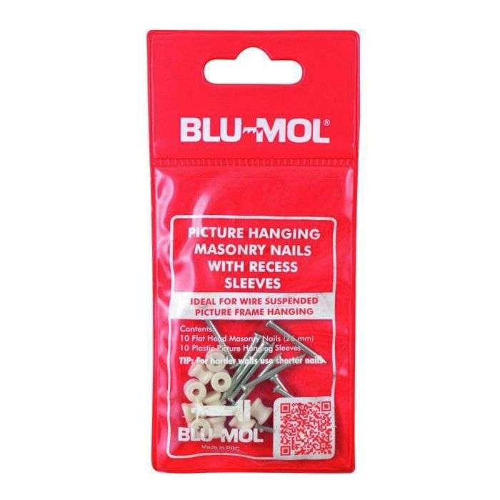 Blu-Mol Standard Nails With Recess Sleeves 26mm