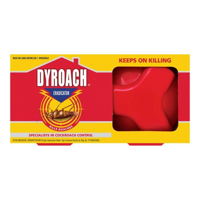 Bulk Pack 6 x Dyroach Eradicator Bait Station Trap 2 Pack