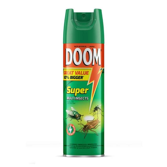 Bulk Pack 6 x Doom Super Multi Insect Spray 450ml