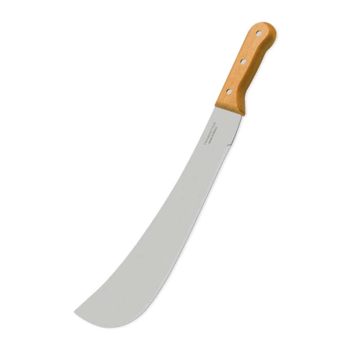 Tramontina Machete 20In 51cm W/Wooden Handle Curve