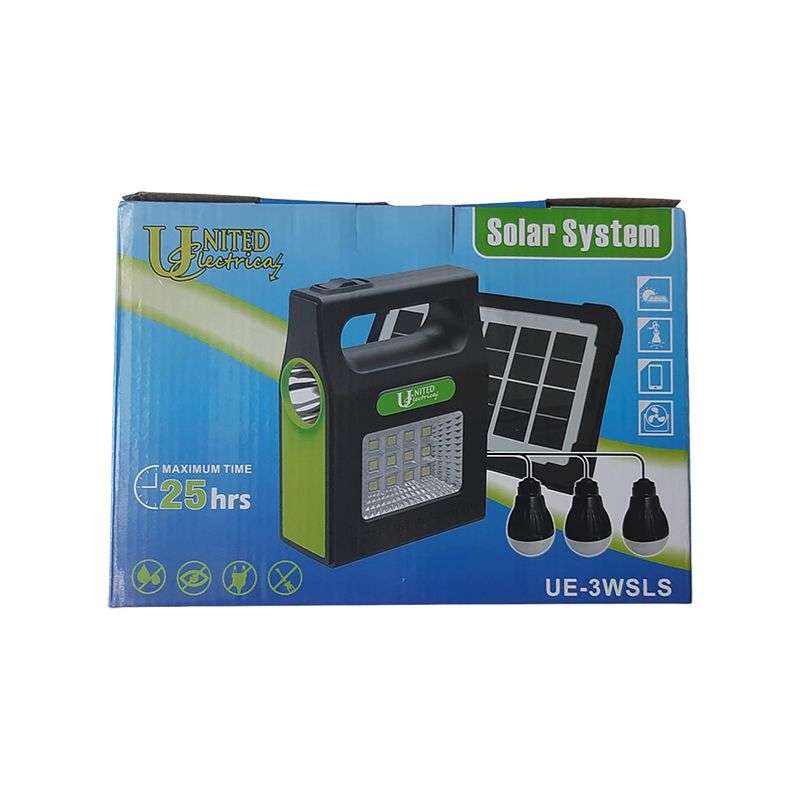 United Electrical Portable Solar Lighting System