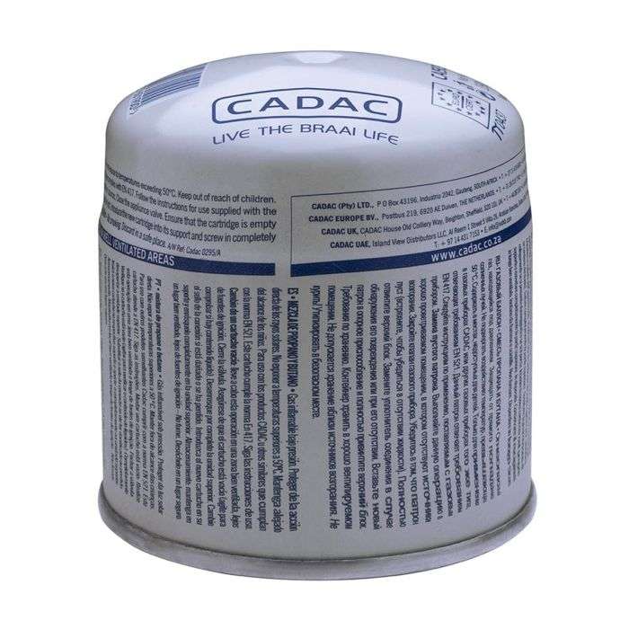Cadac Gas Cartridge Piercable 190G