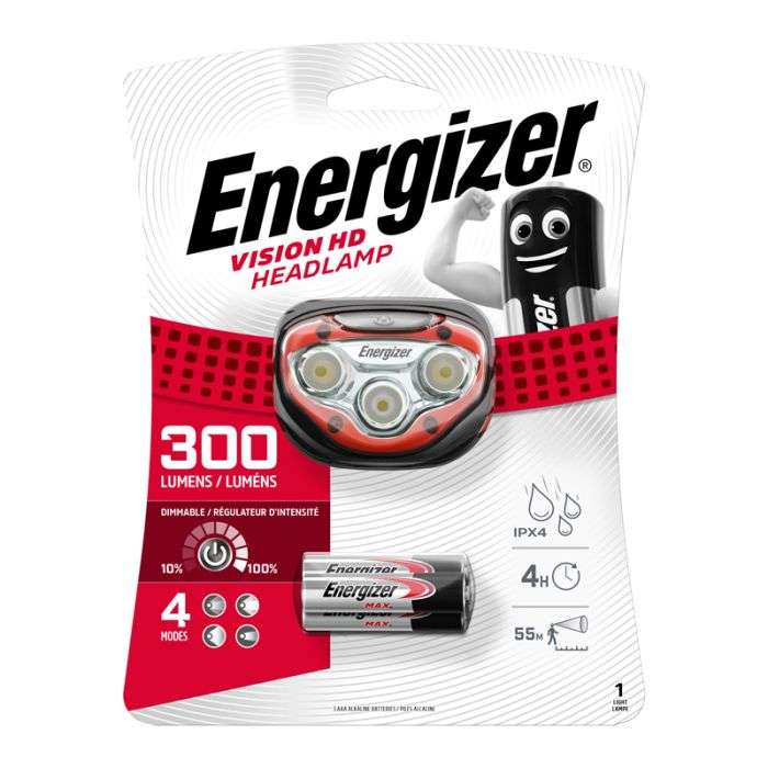 Energizer Vision Hd Headlight 300 Lumens