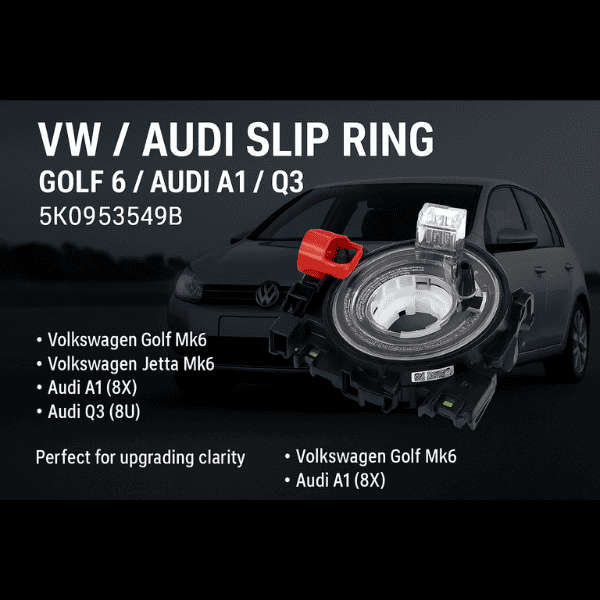 VW/Audi Slip Ring Golf 6 Audi A1 Q3 - 5K0953549B