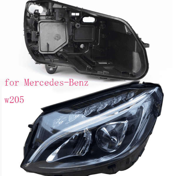 Mercedes Benz W205 15-18 Headlight Back Cover Housing A2059067403DDK - Right Side