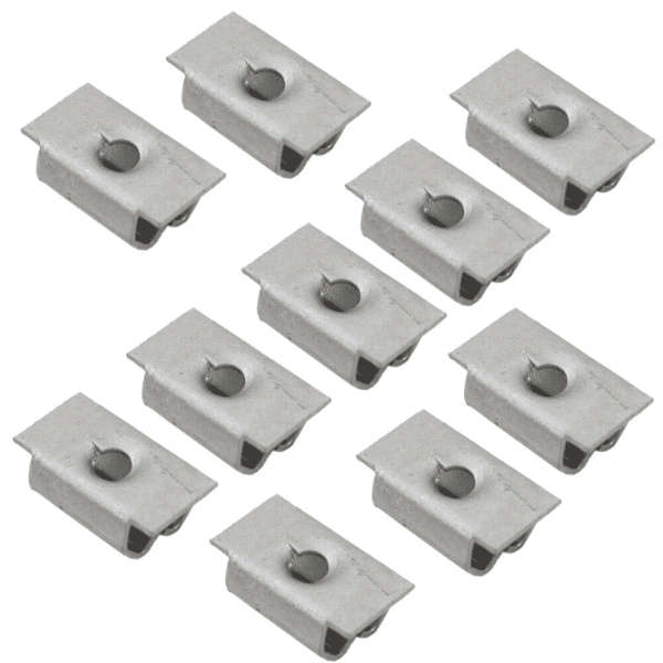Mercedes Benz Undercar Splash Shield Clip Nuts - 0019949845 Set of 5