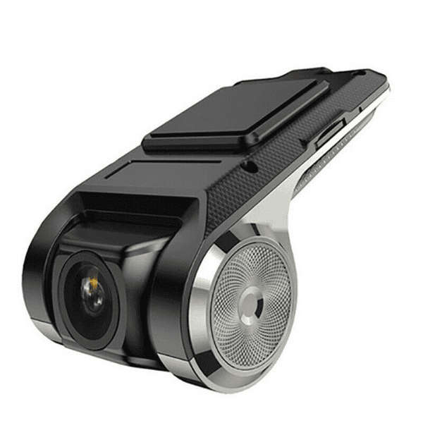HD DVR Dual Lens Universal Park Assist Dash Cam - Black Color
