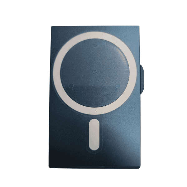 Magsafe RFID Anti Theft Magnetic Aluminum Card Holder Wallet - Royal Blue